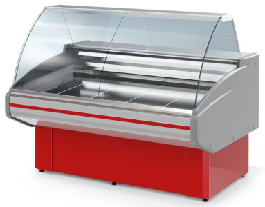 Витрина среднетемпературная Гольфстрим Двина CS 150 ВС красн.