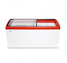 Ларь морозильный  СНЕЖ МЛГ-600 (красный)
