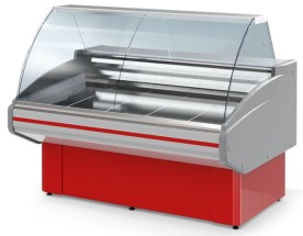 Витрина среднетемпературная Гольфстрим Двина CS 180 ВС красн.