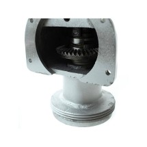 Корпус редуктора подачи фарша в сборе