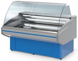 Витрина среднетемпературная Гольфстрим Двина CS 240 ВС голуб.