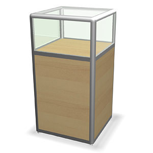 Прилавок с остекленным верхом