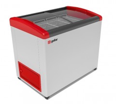 Ларь морозильный Фростор FG 350 E (красный)