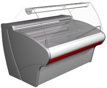 Витрина морозильная Полюс ВХСн-1,5 Сarboma G110 (G110 SL 1,5-1)
