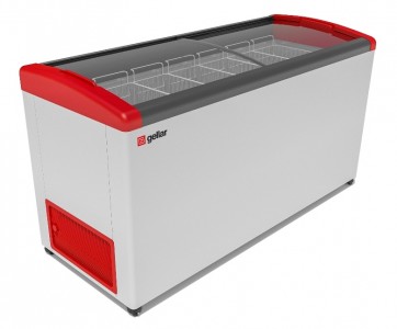 Ларь морозильный Фростор FG 675 E красный