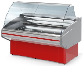 Витрина мультитемпературная Гольфстрим Двина CS 150 ВСн красн.