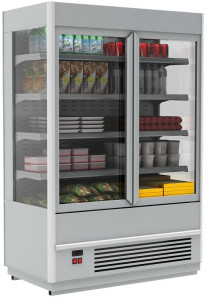 Горка холодильная Полюс FC20-07 VV 1,3-1 (распашные двери стекл фронт)