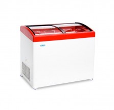 Ларь морозильный  СНЕЖ МЛГ-350 (красный)