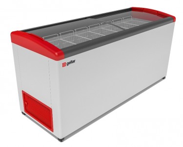 Ларь морозильный Фростор FG 700 E красный