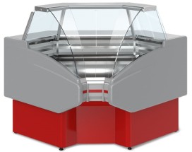 Витрина среднетемпературная Гольфстрим Двина CS УВ90 ВС красн.