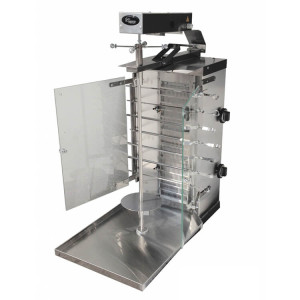 Аппарат для шаурмы Гриль-мастер Ф2ШмГ эл.привод + стекл. экран