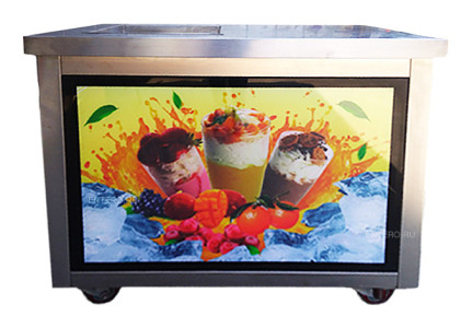 Фризер для жареного мороженого Foodatlas KCB-1F (стол для топпингов)