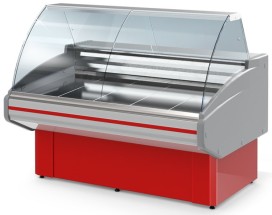Витрина среднетемпературная Гольфстрим Двина CS 240 ВС красн.