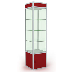 Витрина с освещением