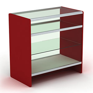 Прилавок остекленный