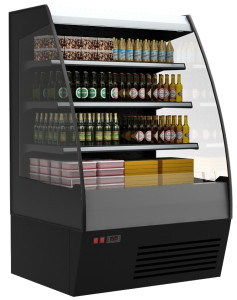 Горка холодильная Полюс F16-08 VM 1,9-2 0200 тонир.cтеклопакет (Carboma 1600/875 ВХСп-1,9) 9005