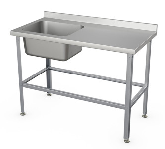 Ванна моечная АТЕСИ ВСМЦС-П-1Л.500.400-1200.600-1-02